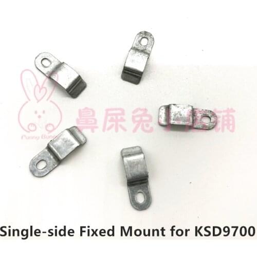 Fixed Mount for Thermal Protector KSD9700 Temperature Switch Metal Fixed Seat Single Side Support 5 PCS