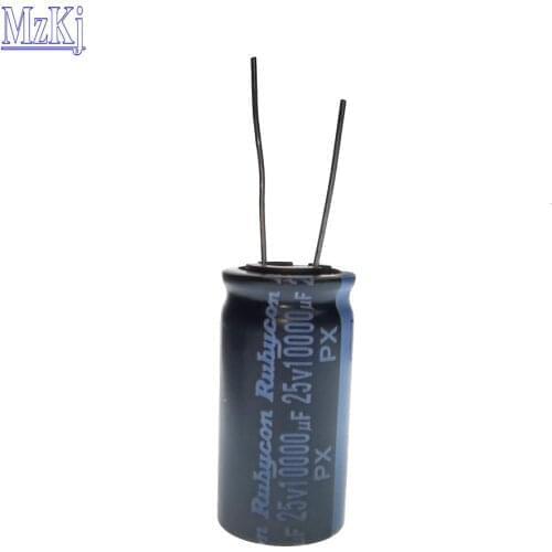 5PCS Hot New 25V 10000UF Aluminum Electrolytic Capacitor 25V10000UF