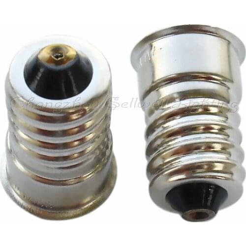 Lamp-holder Copper Nickel ROSE E14s 15x25 CE D104 NEW 10pcs sellwell lighting