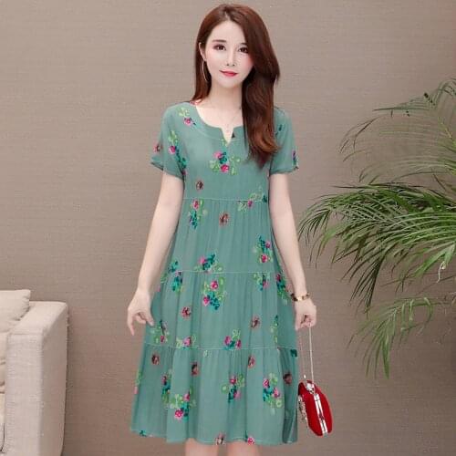 LISYRHJH Summer Polka Dot Dresses