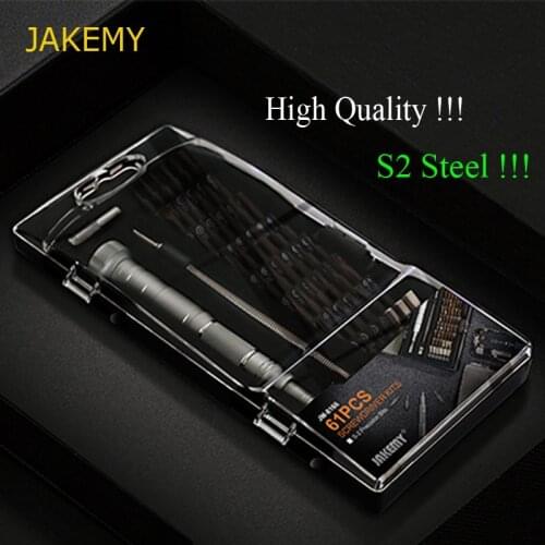JAKEMY Precision Screwdriver Set For iPhone X 8 8P 7 6 5 Phone Repair Tools Kit Tornavida Tournevis Magnetic Screw Driver Bit