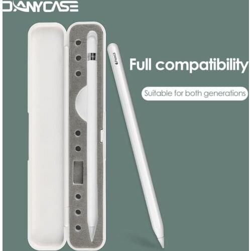 Portable Hard cover Pencil Case For Apple Pencil Case accessories Portable Storage Box For Apple Pencil 1/2 Plastic Case