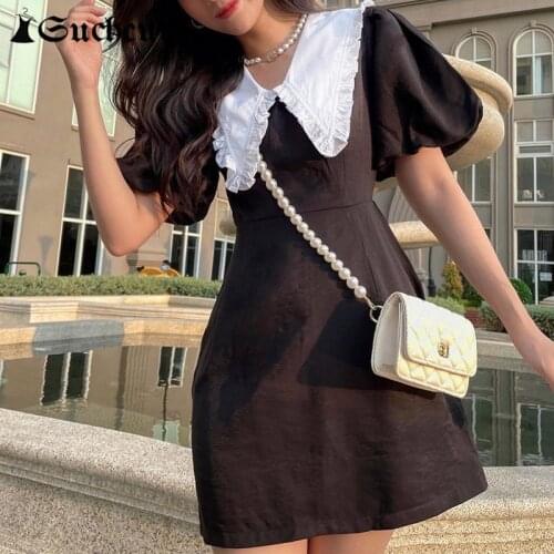 Черные летние платья Suchcute China At AliExpress