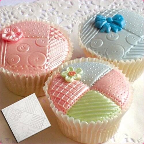 Cake Cake Decorating Tools Mat Silicone Mould Fondant Chocolate Gumpaste Design Mold for Wedding SM-100