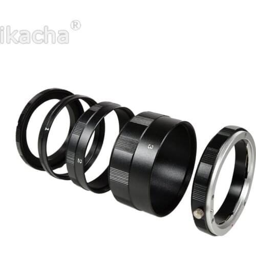 Macro Extension Tube Adapter Ring for Canon EOS 1100D 1200D 760D 750D 700D 650D 600D 60D 70D 100D 5DIII 7D DSLR