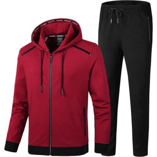 Spring Winter Sports Suit Plus size men track suit Trade Sportswear Mens Running sweatsuit Sets 9XL 8XL 7XL jogger men big size
