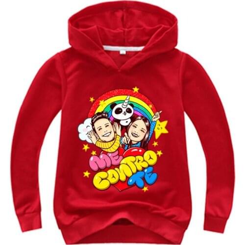 2-16Y Youtube Hot Me Contro Te Hoodie for Kids Sweatshirts Boys Hoodies Baby Girl Outfit Children Cute Coat Outwear Jumpers