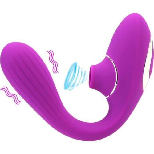10 Frequency Dildo Vibrator Blowjob Oral Sex Suction Clit Sucker Female Masturbator G-Spot Sucking Vibrator Clitoris Stimulator
