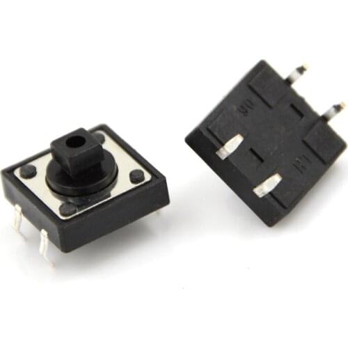 20PCS TC-1212T 12x12x7.3 mm Tact Tactile Push Button Momentary PCB Switch 24V 50mA High quality Most Popular