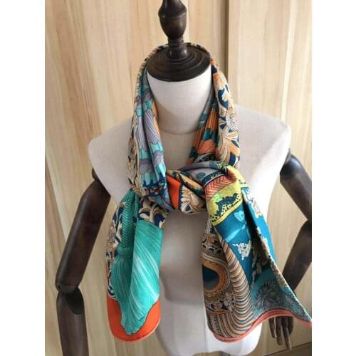 2020 new arrival autumn winter classic orange 140*140 cm colorful scarf 65% cashmere 35% silk scarf wrap for women lady girl