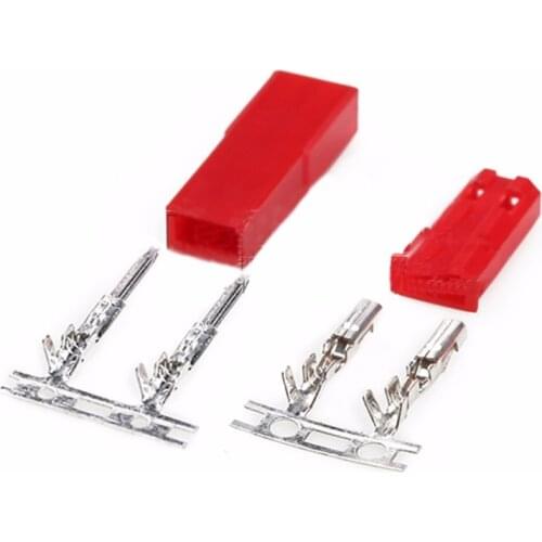 50 sets/lot JST 2P Connector Plug Jack 2-Pin Female Male Crimps rc battery connector car auto motorcycle ship electrical spare