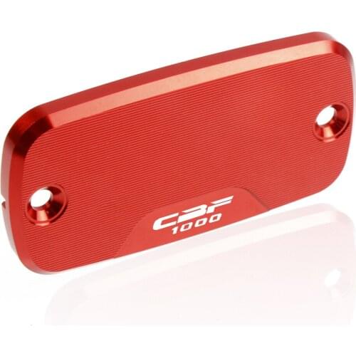 Motorcycle Accessories Fluid Tank Cap CNC Motorcycle Front Rear Brake Fluid Reservoir Cap Cover For HONDA cbf1000 2006-2012