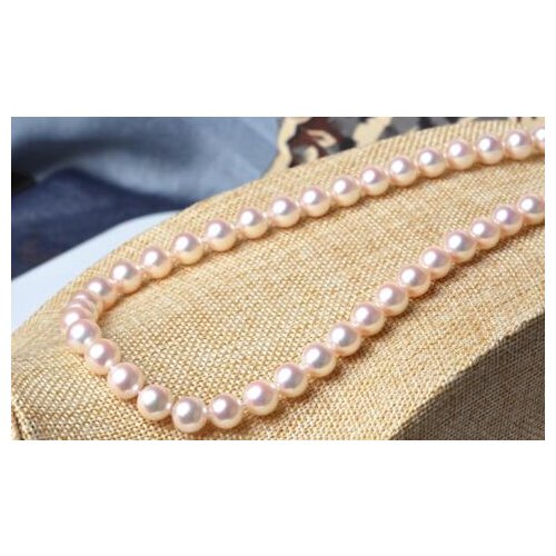 Free shipping stunning 18inch AAAAA 9-10MM Southsea Akoya white pearl necklace 14 clasp