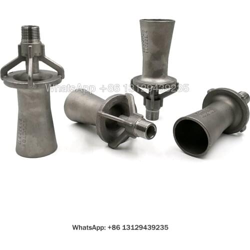 Sludge Tank Circulating Eductor,Plating Tank Agitation Nozzle,316SS Tank Educotr for Liquid Mixing,Venturi Jet Eductor