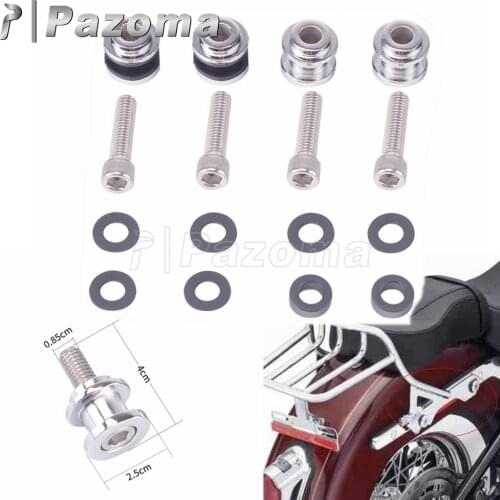 For Harley Steel Motorcycle Docking Hardware Mounting Kit '18-later FLDE FLHC FLHCS FLSL FXBB FXFB FXFBS FLSB FXLR Models