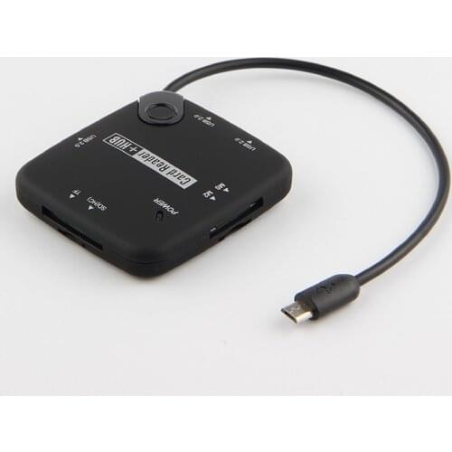 For Lenovo Thinkpad 8 Tablet OTG line Micro USB splitter docking station Card reader
