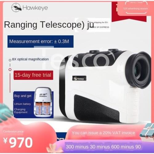 Hawkeye 1500 meters high precision laser rangefinder telescope height and angle measurement 2000 meters outdoor electronic ruler