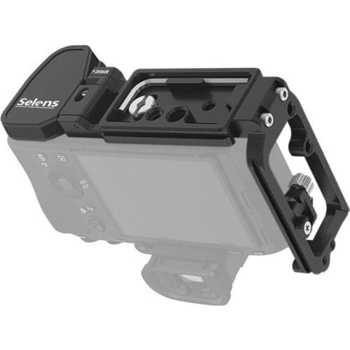 Selens A7 L Bracket For Sony A7SIII A7III A7RIII A9 Arca-Swiss Standard L Plate Mounting Tripod Quick Release Extension Kit