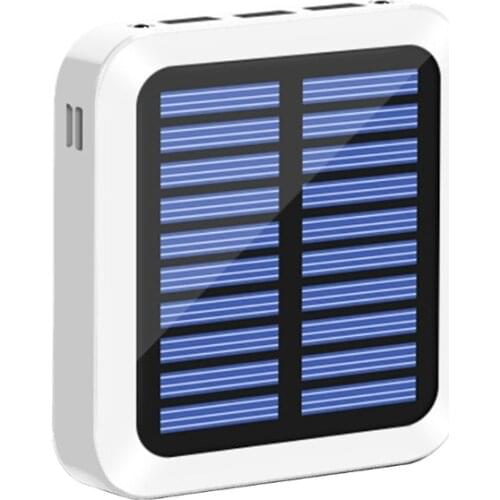 Mini Portable Solar Power Bank 10000 MAh Small Convenient Mobile Power for Phone K43C