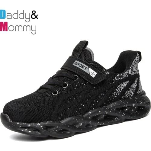 Fashion Kids Casual Shoes Sport Boys Sneakers for Girls Running Lightweight Shoes Hook&Loop Designer Childrens Sneakers New