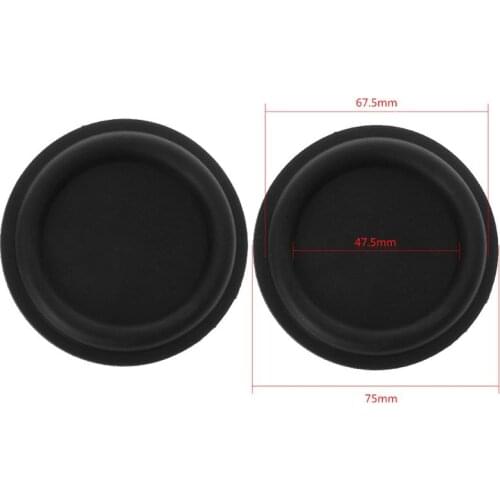 P82F 2PCS 75/90/92/139mm Audio Bass Diaphragm Vibration Membrane Passive Radiator Speaker Repair Parts DIY Home Theater