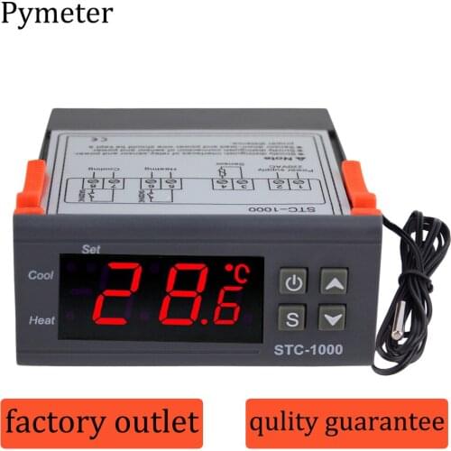 Temperature Controller LED Digital STC-1000 12V 24V 110-220V Thermoregulator thermostat Heater And Cooler Control