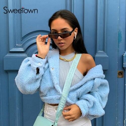 Женские короткие куртки Sweetown China At AliExpress