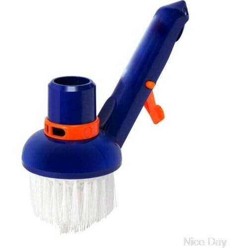 Pool Cleaner Portable Swimming Pool Pond Fountain Vacuum Brush Cleaner Cleaning Tool Outdoor Hot Tubs Garden My14 20 Dropship