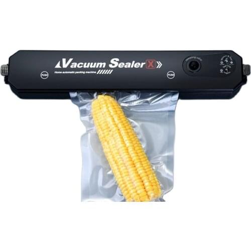 Kitchen Vacuum Food Sealers 220v/110v Automatic Commercial Household Portable Vacuum Sealer Packaging Machine Include 10pcs Bags
