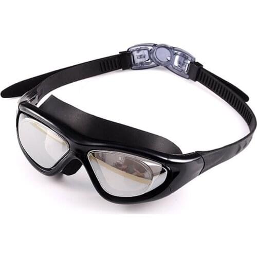 C309 aterproof large field of view Large frame swim goggles No pressure eye Electroplating Anti-fog Men and women swim goggles