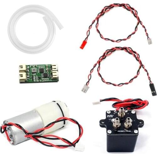 Exhaust Smoke Generator Assembly for RC TRX4 SCX10III Climbing Car Tamiya Tractor Model Parts