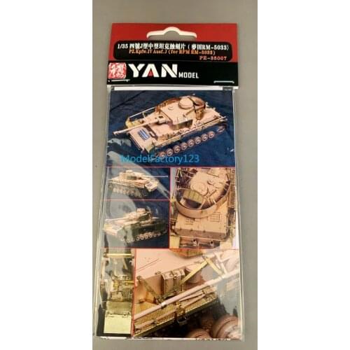 Yan Model PE-35007 1/35 Pz.Kpfw.IV Ausf.J Detail Up Set for Rye Field Model 5033