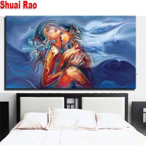 Diamond Embroidery Fantasy Love Couple Pattern Diamond Painting 5d diy Full Square Round Drill Pictures of rhinestones Art