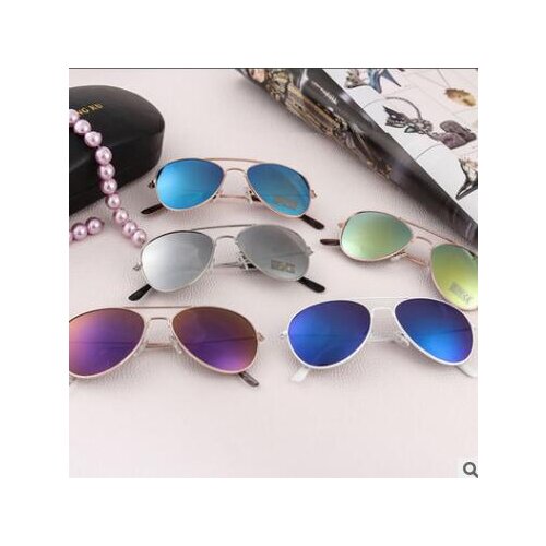 Kid Sunglasses childrens reflective popular children frog mirror boy color sunglasses sunglasses glasses
