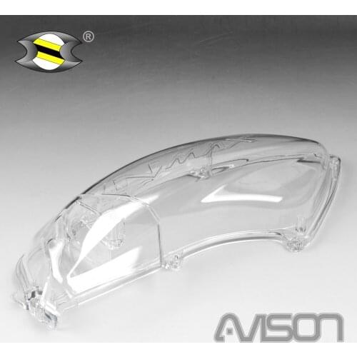 For Nmax-155 Nmax-150 Nmax -125 2016 - 2019 Air Filter Cover Air Filters Shell Cap Frame Sliders Transparent Smoky PC