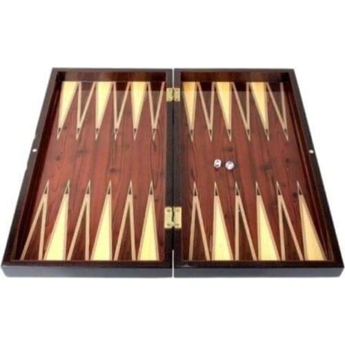 Game coffee Cooker Walnut Big size Backgammon