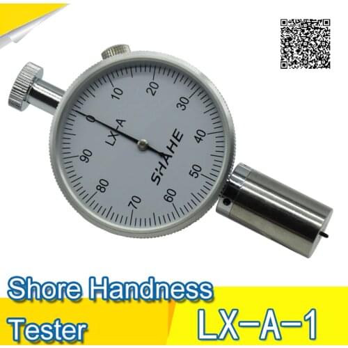 Shore durometer hardness test measure of hardness LX-A-1
