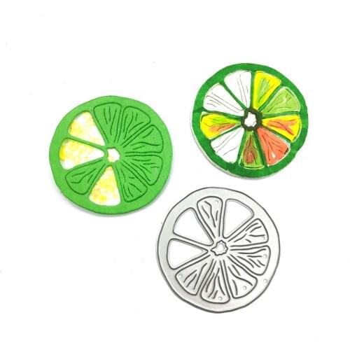 Julyarts Lemon Metal Die Cuts Card Making Supplies Carbon Steel Material Craft Creative Paper Card Stencil