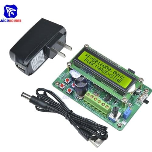 FY1005S DDS Signal/Function Generator Module with 60MHz Frequency Meter and Counter Function 5MHZ Sine Wave Frequency w/1602 LCD