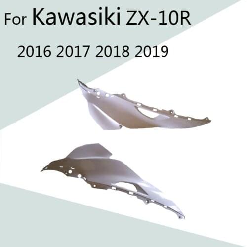 For Kawasiki ZX-10R 2016-2019 Motorcycle Unpainted Head Fairing Left and Right Side Covers ABS Injection Fairing Accessories