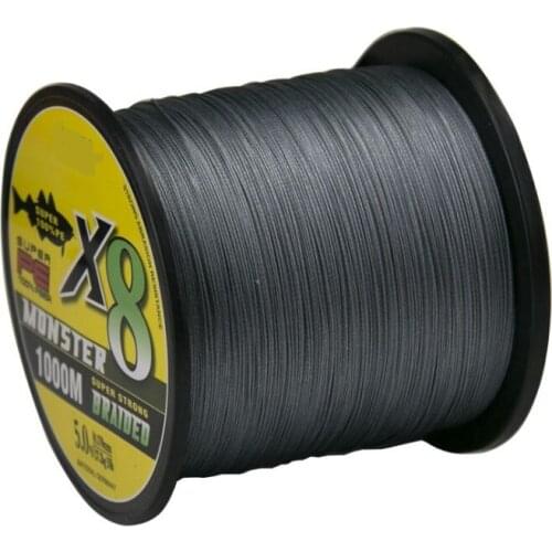 Albacore 500m 80 pound PE line white green red gray blue many colors available for camp home fishing Diameter 1 mm or so