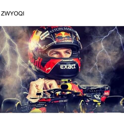 Full Square Diamond mosaic Car racer 5D DIY Diamond embroidery fulmination Full Round Diamond painting Cross stitch Racer helmet