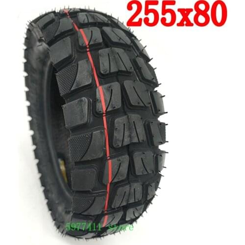 10 inch 10X3.0/255x80 OFF ROAD tyre for electric scooter Folding bike thicken widen hard wear-resistant pneumatic tir