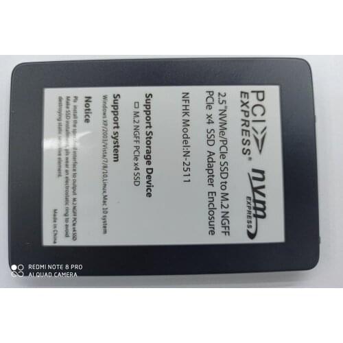 SOUPEI 2.5" NVMe to M.2 NGFF PCIe x4 SSD replace U.2 SFF Intel 750 series Intel DC P3500 P3700 series 2.5" NVMe SSD adapter card