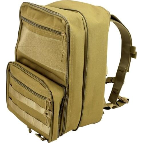 Tactical D3 Flatpack Backpack Molle Military Assault Airsoft Rucksack Vest Gear Hunting Multipurpose Outdoor Travel Softback Bag