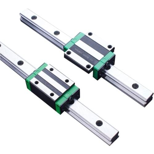 1 PCS Square Rail Track Linear Guide Heavy Duty Slide Slide Block Slider HGH/HGW 15/20/25/30/35 CA/HA (sold separately)