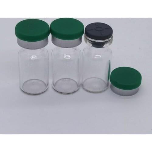 360pcs/lot Wholesale 2ml Clear Injection Glass Vial &Flip Off Cap Small Glass Medicine Test Liquid Containers Bottles