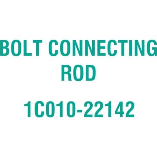 For Kubota 1C010-22142 BOLT CONNECTING ROD