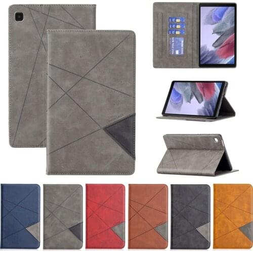 Premium PU Leather Flip Cover For Samsung Galaxy Tab A7 Lite Case 8.7" Wallet Stand Tablet Case For Galaxy Tab A7 Lite T220 T225