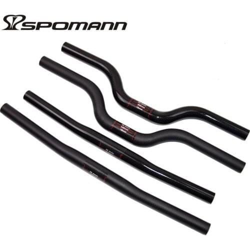 Childrens balance 25.4 carbon fiber big swallow handlebar Bike8 bike modified handlebar 400/420/440 / 450mm